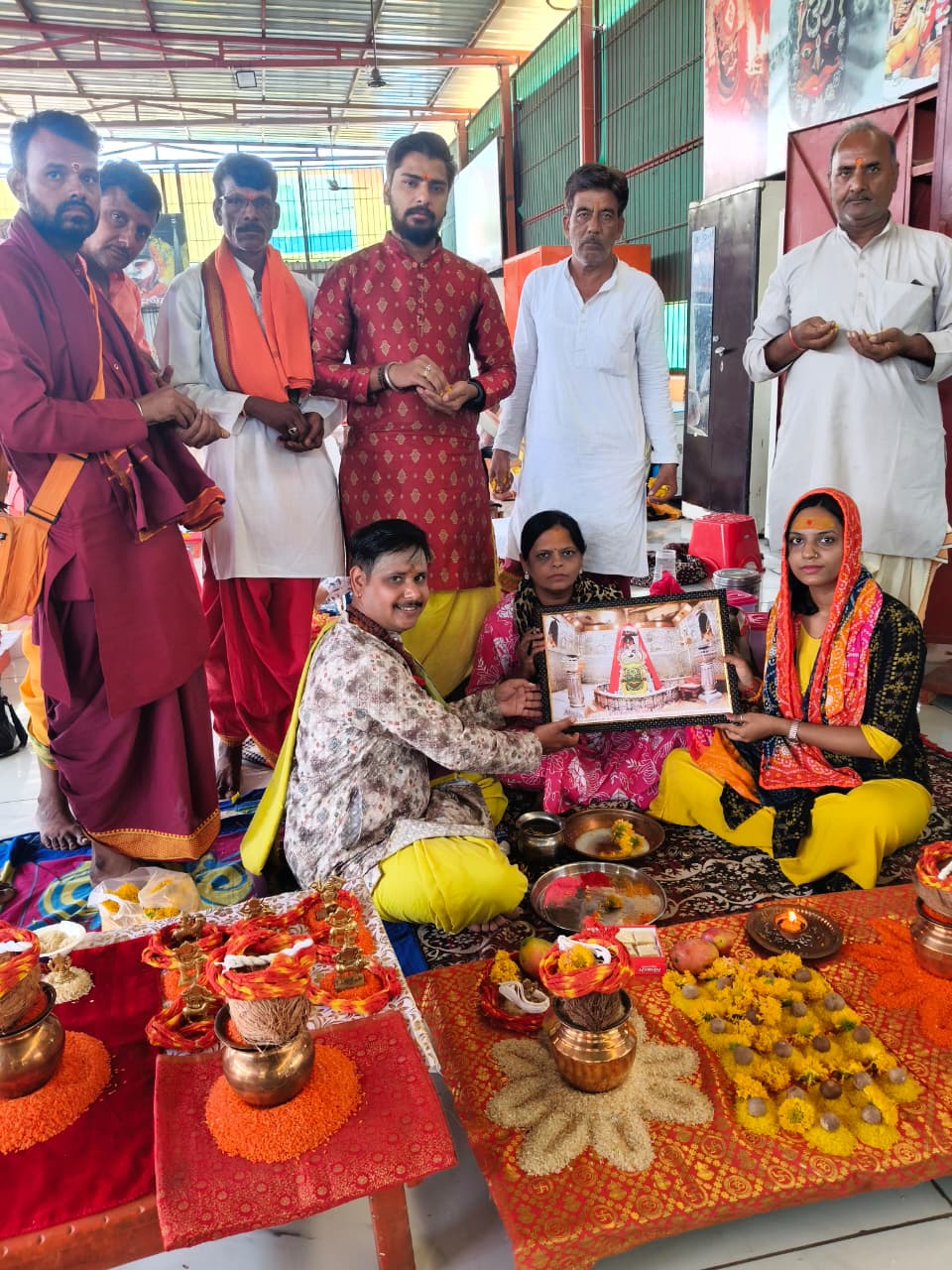 मंदिर समारोह